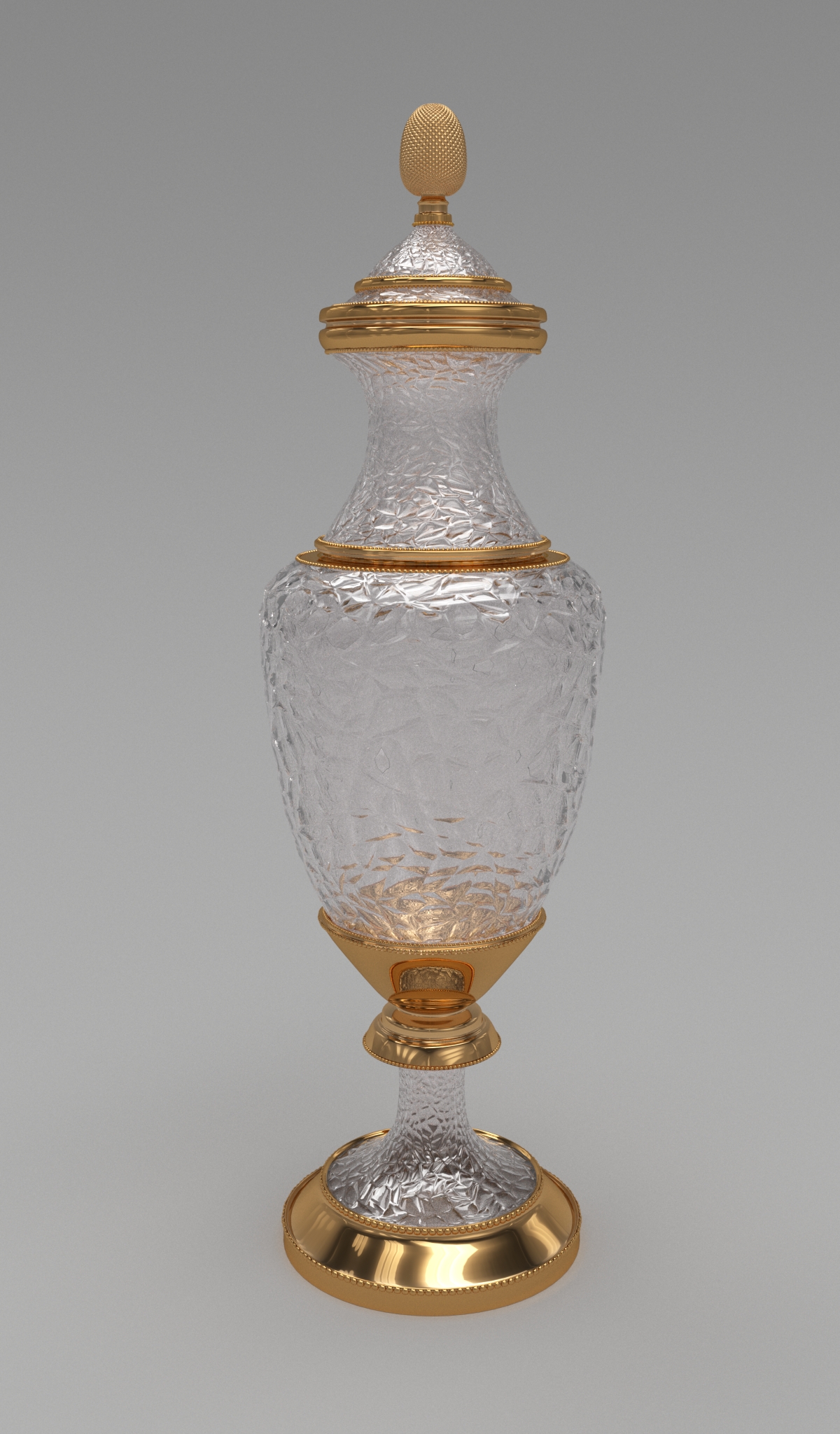 Vase in 3d max corona render image