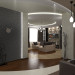 Interior da sala de estar em 3d max corona render imagem