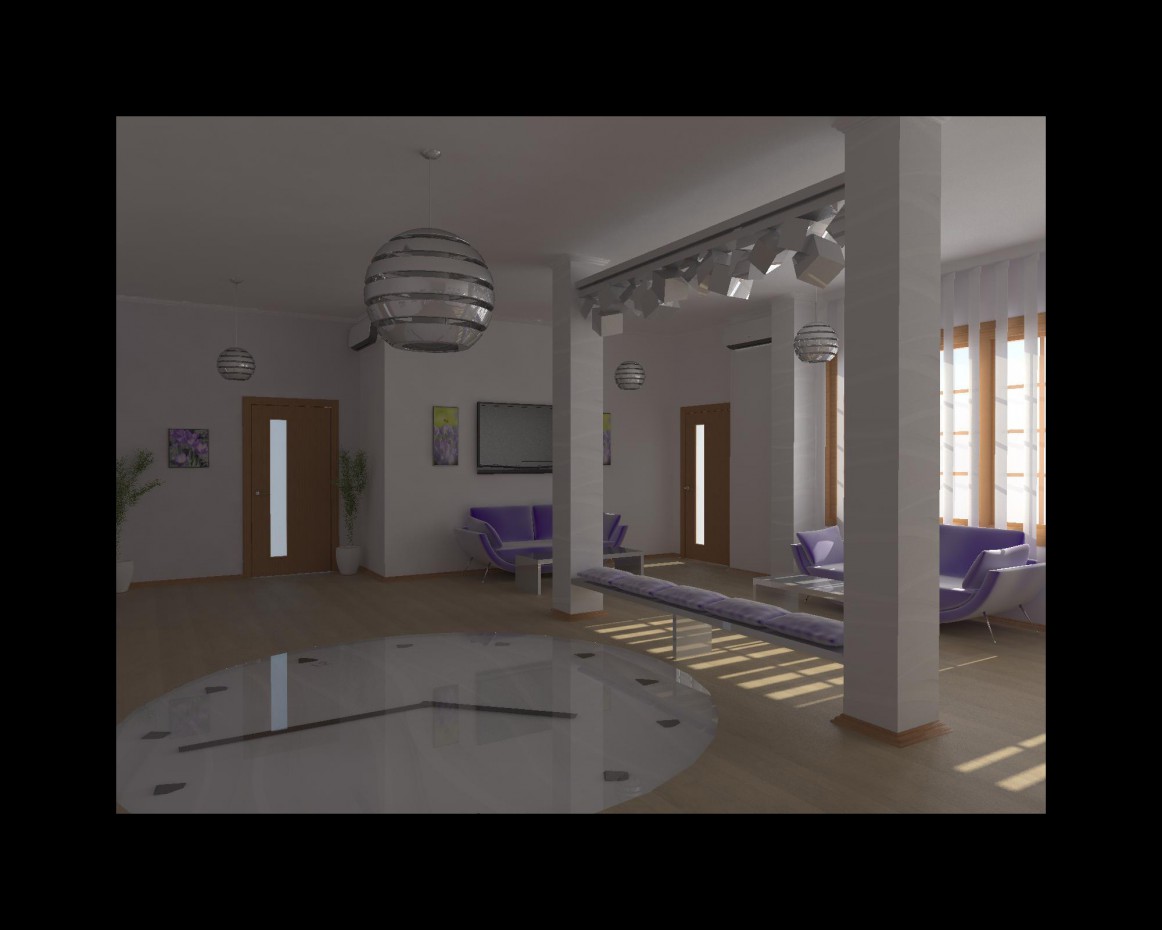 Дизайн Холу бізнес-центру Дизайн Холу бізнес-центру в 3d max vray зображення