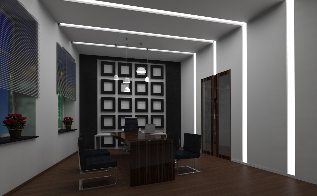 Oficina imagen de Oficina en 3d max vray