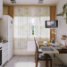 Кухня в тёплых тонах в 3d max corona render изображение