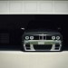 BMW in a garage