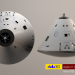 Apollo 11 capsule Nasa em Cinema 4d maxwell render imagem