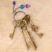 Schlüssel mit Schlüsselanhänger