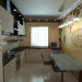 1 Odalı Daire AGG PL 36 m² in 3d max vray resim