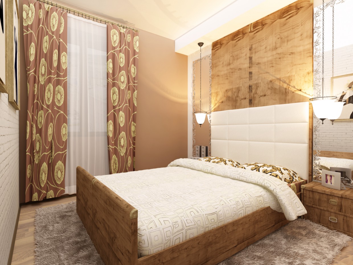 Спальня Спальня в 3d max vray зображення
