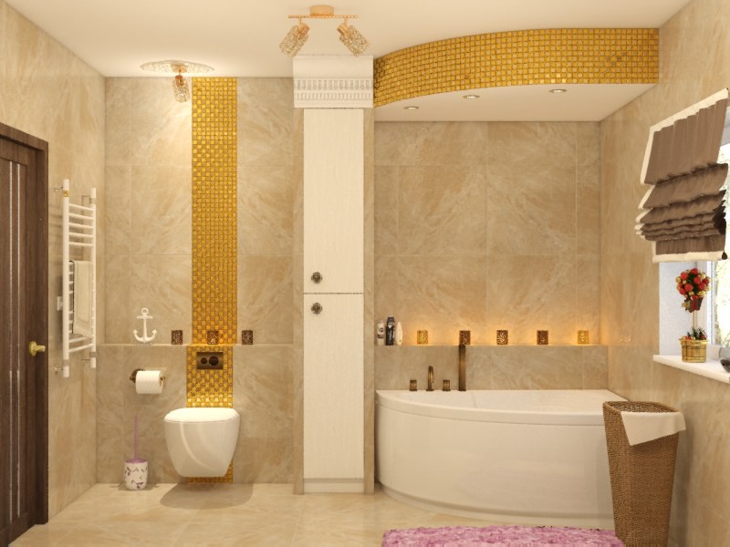 Cuarto de baño imagen de Cuarto de baño en 3d max mental ray