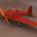 Flugzeug in Blender cycles render Bild