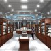 jewelry store in 3d max vray image