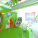 बच्चों की दुकान babyshop 3d max vray में प्रस्तुत छवि