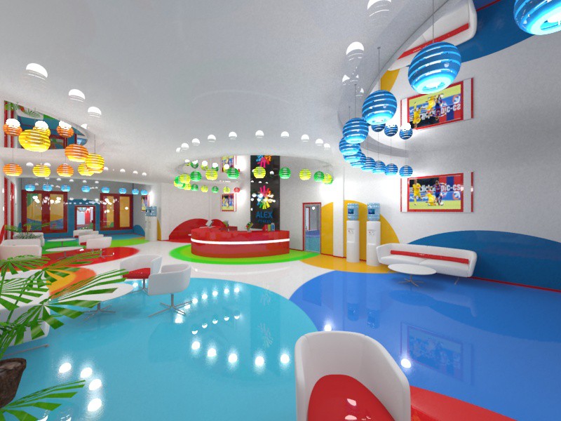 Fitness Club Alex fitnes Fitness Club Alex fitnes in 3d max vray image