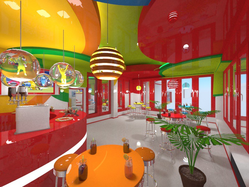 Fitness Club Alex fitnes Fitness Club Alex fitnes in 3d max vray image