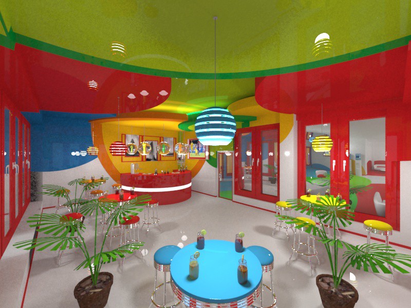 Fitness Club Alex fitnes Fitness Club Alex fitnes in 3d max vray image