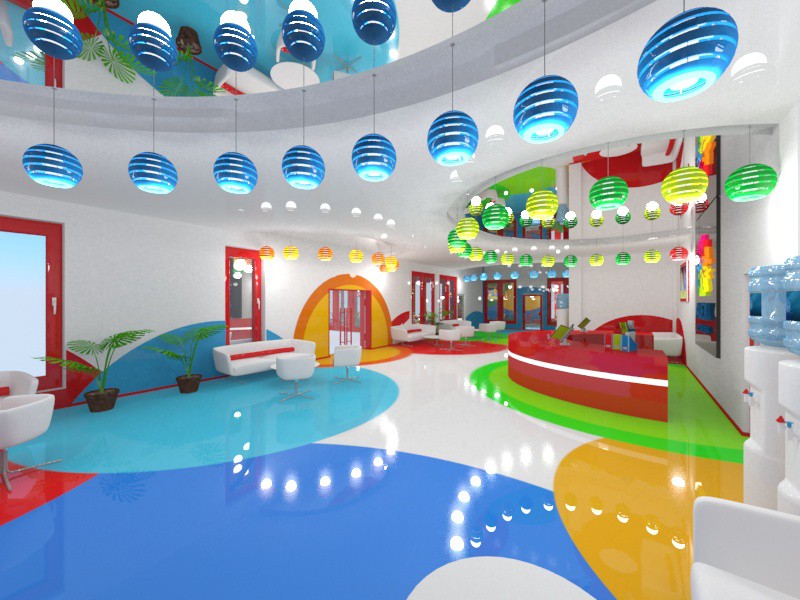 Fitness Club Alex fitnes Fitness Club Alex fitnes in 3d max vray image