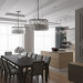 Cucina in 3d max corona render immagine