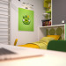 Зеленая детская в 3d max corona render изображение
