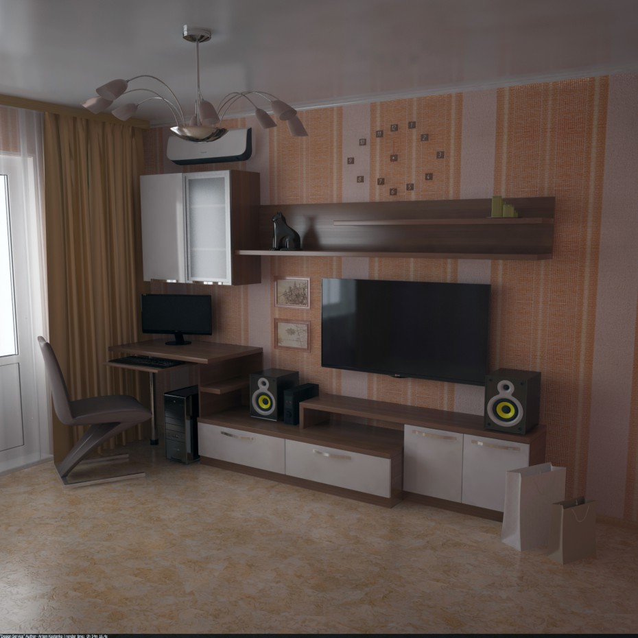 Gorka em 3d max vray imagem