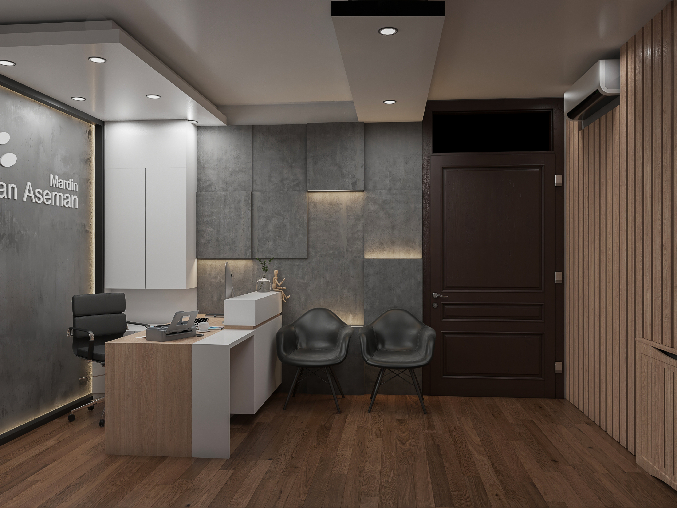 office lobby in 3d max vray 5.0 image