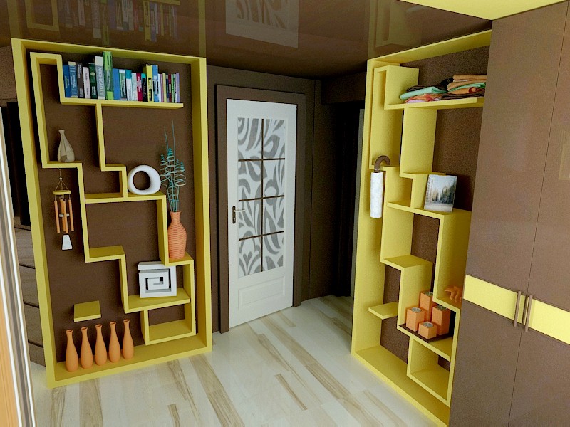 Hall Hall in 3d max vray image
