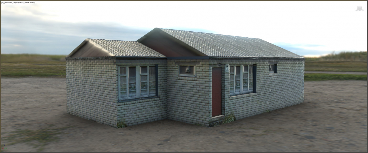 Letonian House in 3d max Other image