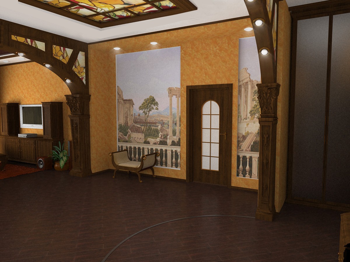 country cottage country cottage in 3d max vray image