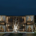 Hotéis pré-fabricados. 4 quartos em ArchiCAD corona render imagem