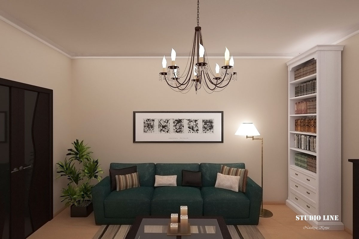 Гостиная Гостиная в 3d max vray изображение