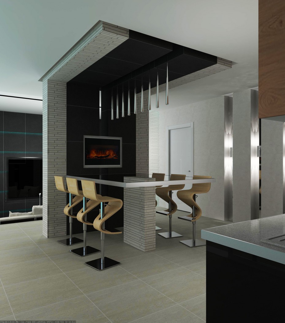дом в г.Екатеринбург дом в г.Екатеринбург в 3d max vray изображение