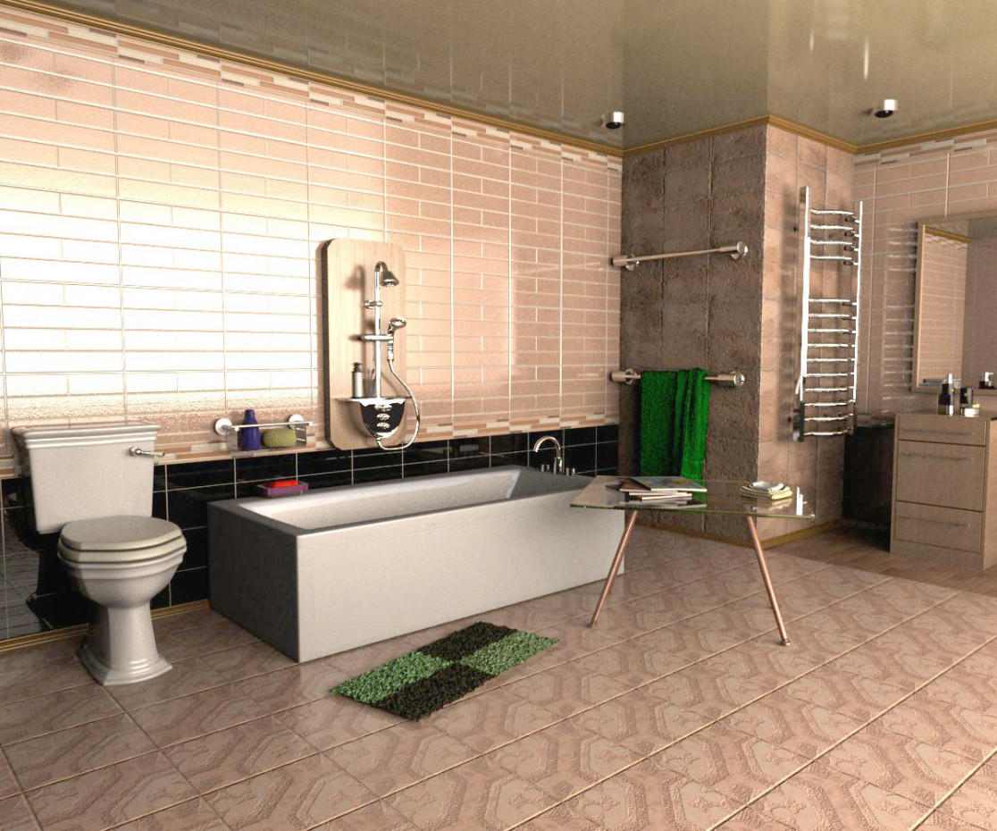 Salle de bain dans 3d max vray 3.0 image
