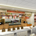 Présentation 3D d'une marque dans Foodcourt d'un grand distributeur de carburant. (Vidéo ci-jointe) dans Cinema 4d Other image