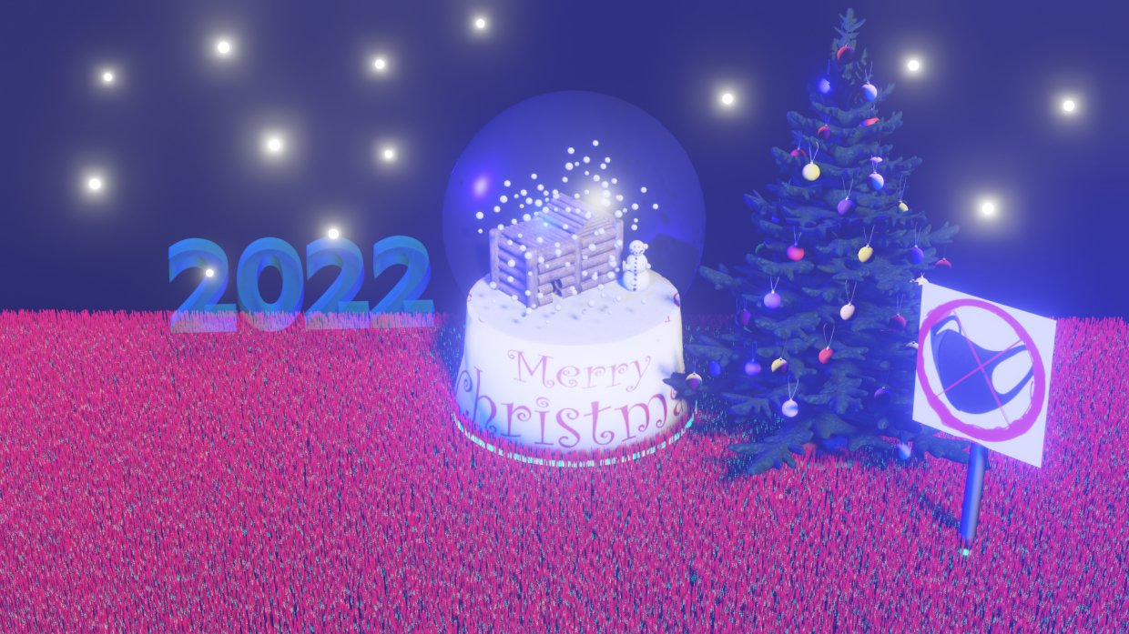 2022 в Blender blender render изображение