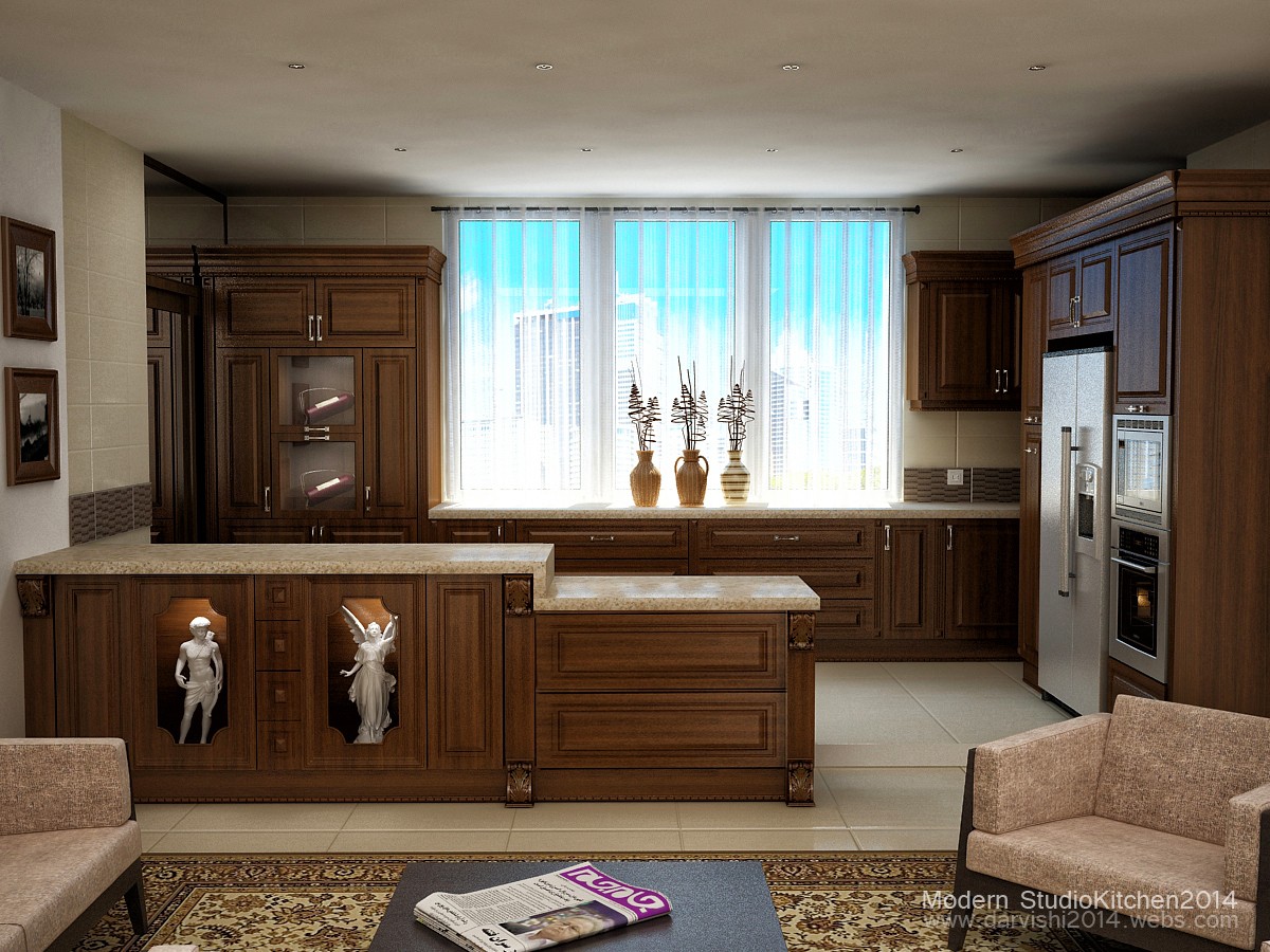 Kitchen SS Kitchen SS in 3d max vray image