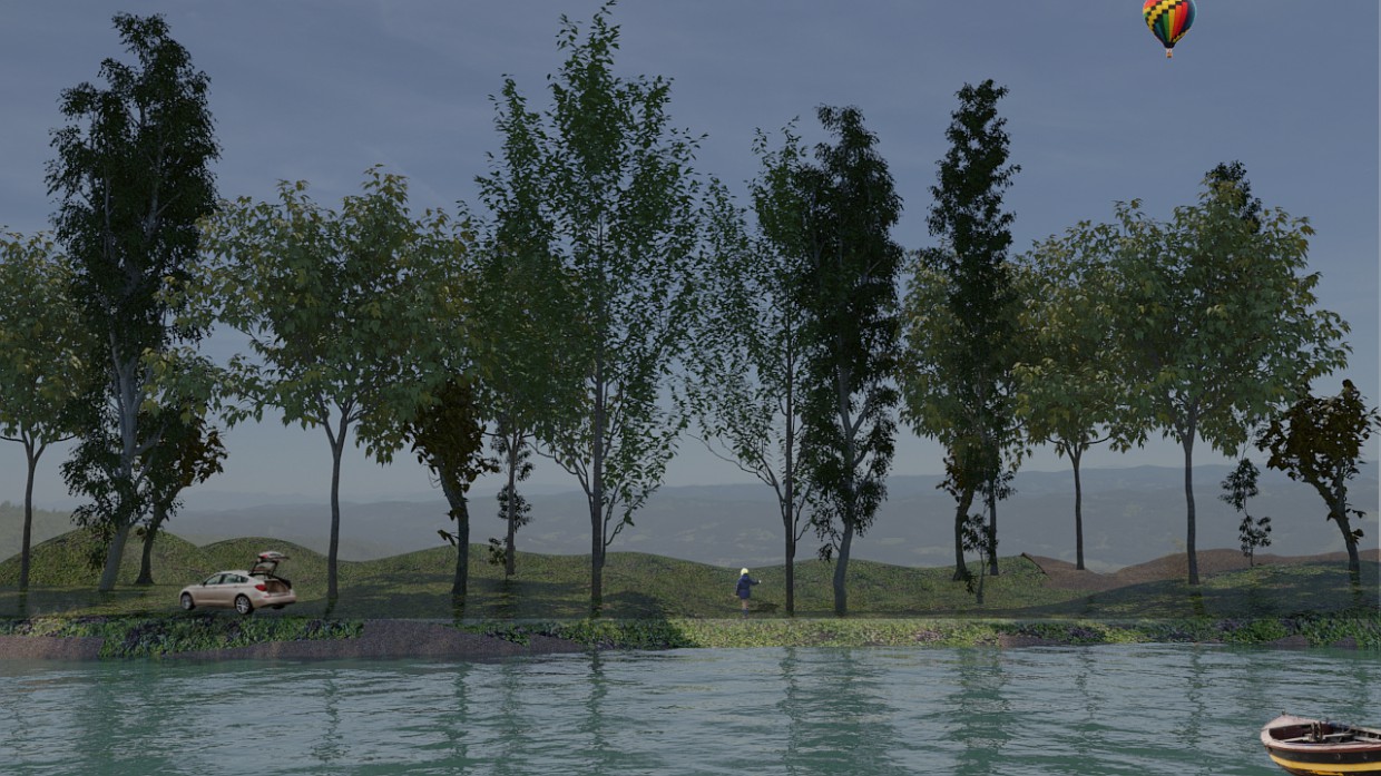 exterior imagen de exterior en 3d max mental ray