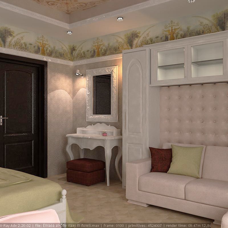 Pequeña casa en el pueblo con un nombre interesante Murzinka imagen de Pequeña casa en el pueblo con un nombre interesante Murzinka en 3d max vray