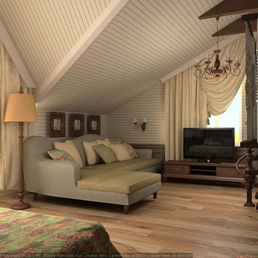 Pequeña casa en el pueblo con un nombre interesante Murzinka imagen de Pequeña casa en el pueblo con un nombre interesante Murzinka en 3d max vray
