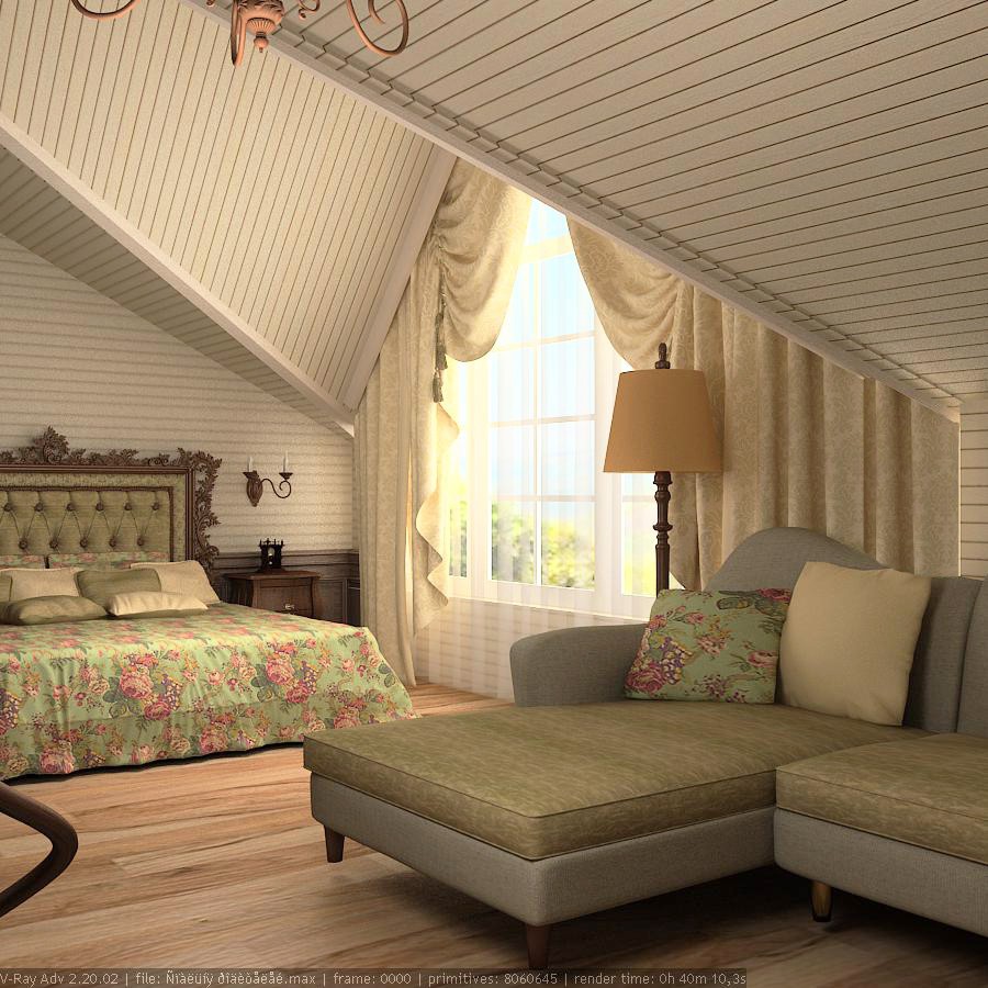 Pequeña casa en el pueblo con un nombre interesante Murzinka imagen de Pequeña casa en el pueblo con un nombre interesante Murzinka en 3d max vray