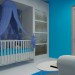 Nursery in 3d max vray image