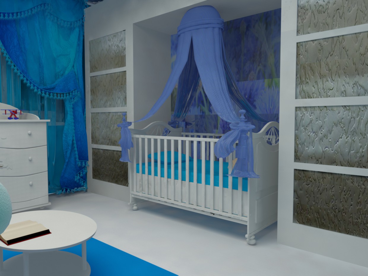 Дитяча Дитяча в 3d max vray зображення