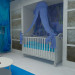 Nursery in 3d max vray image