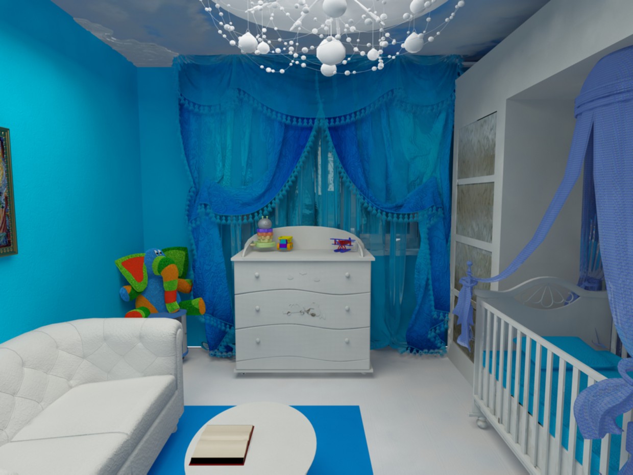 Дитяча Дитяча в 3d max vray зображення