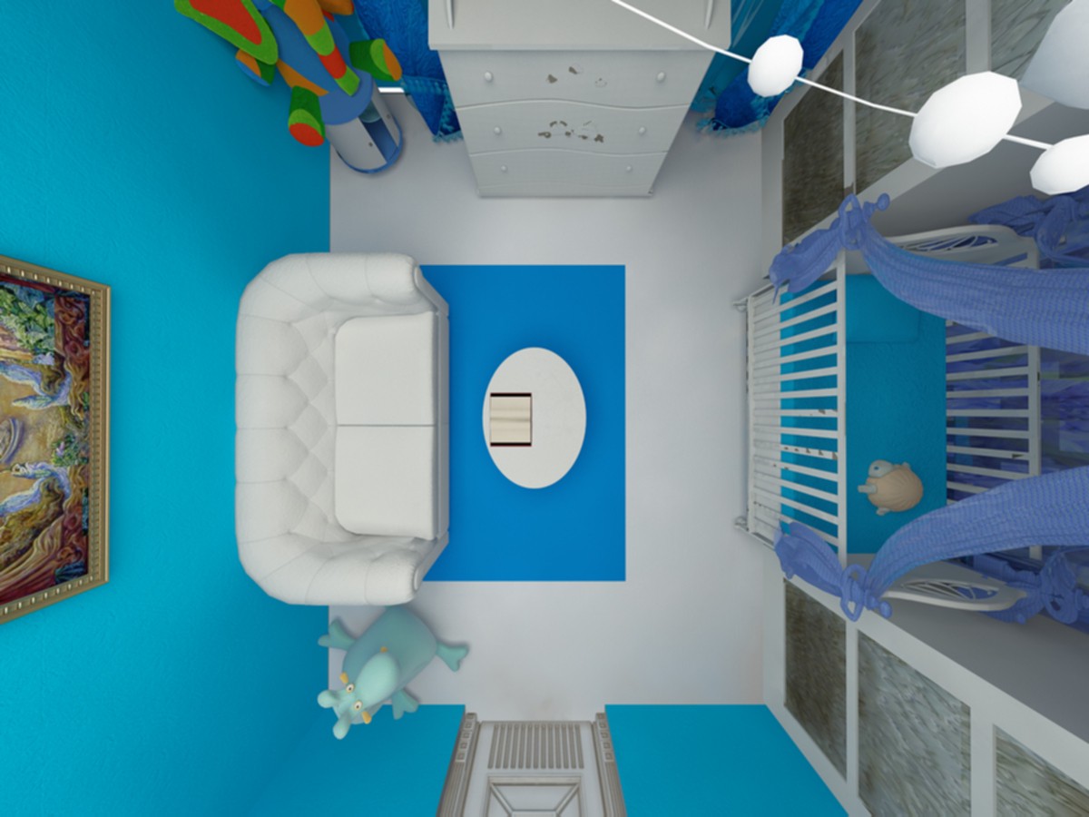 Дитяча Дитяча в 3d max vray зображення