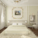 Bedroom for a young couple. in 3d max vray image