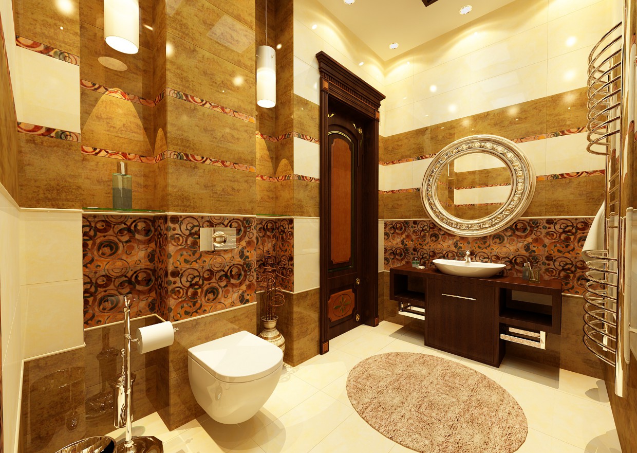 Shower Shower in 3d max vray image