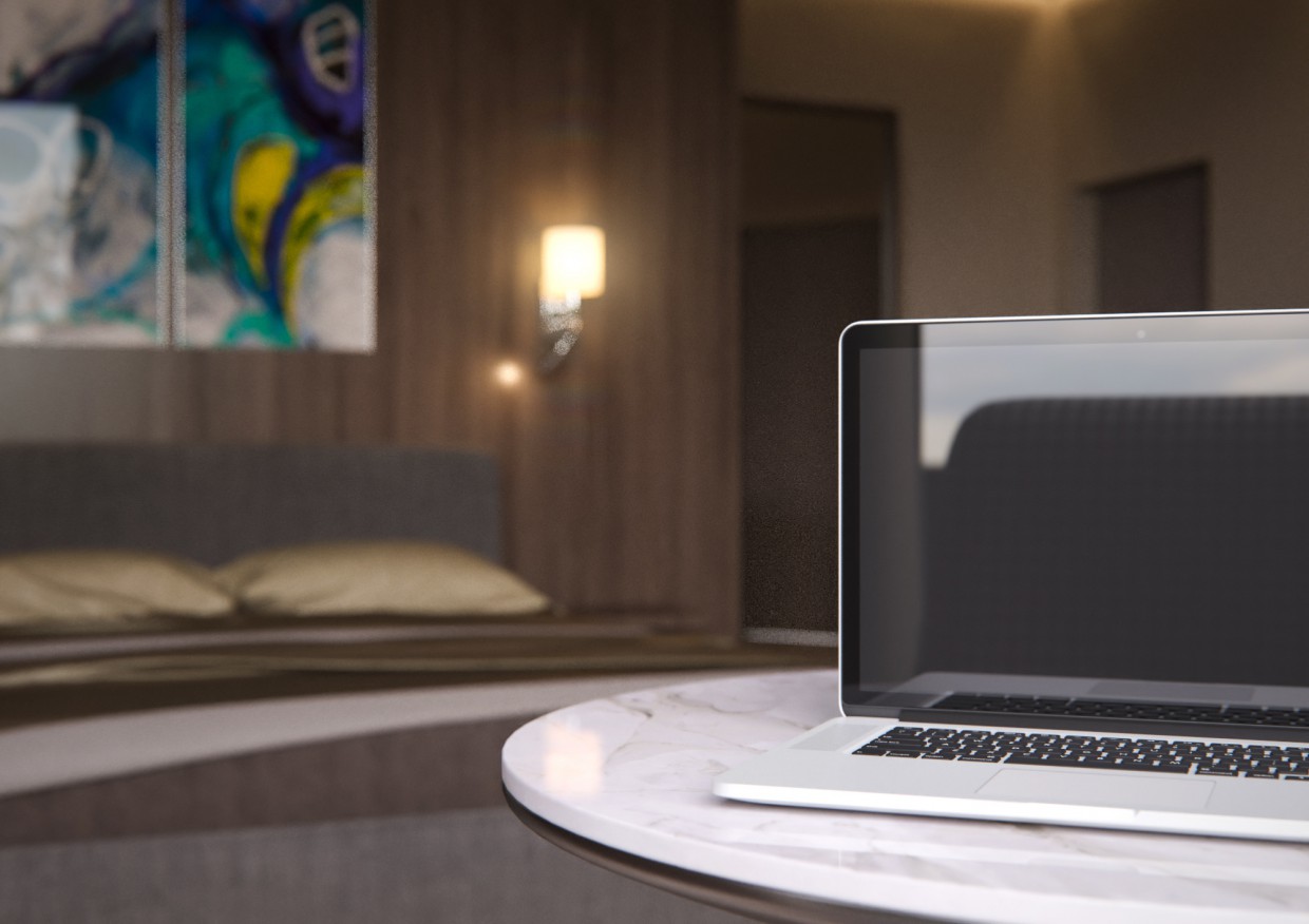 Habitación Z.a.l.e.s.k.i imagen de Habitación Z.a.l.e.s.k.i en 3d max corona render