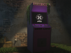 Verlassener Spielautomat