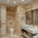 Une salle de bain dans 3d max corona render image