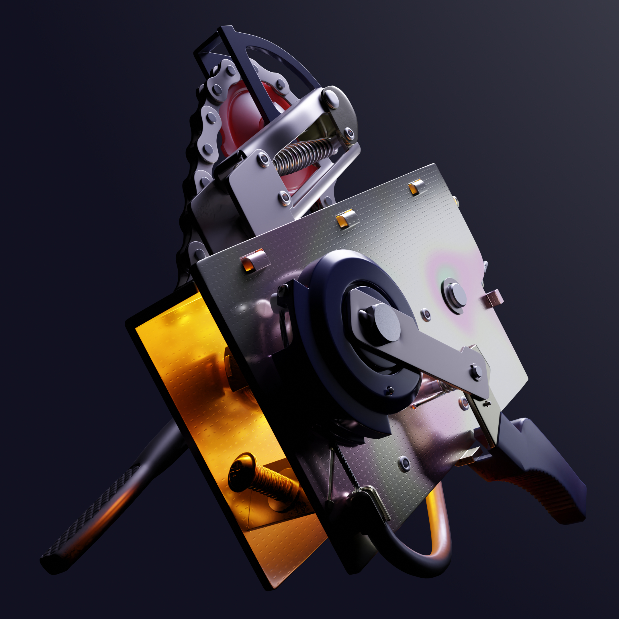 apparatus in Blender cycles render image