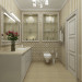 un bagno in 3d max vray immagine