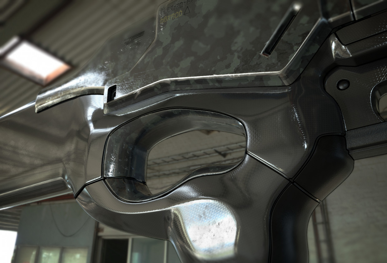Gun mass effect Gun mass effect in 3d max Other image
