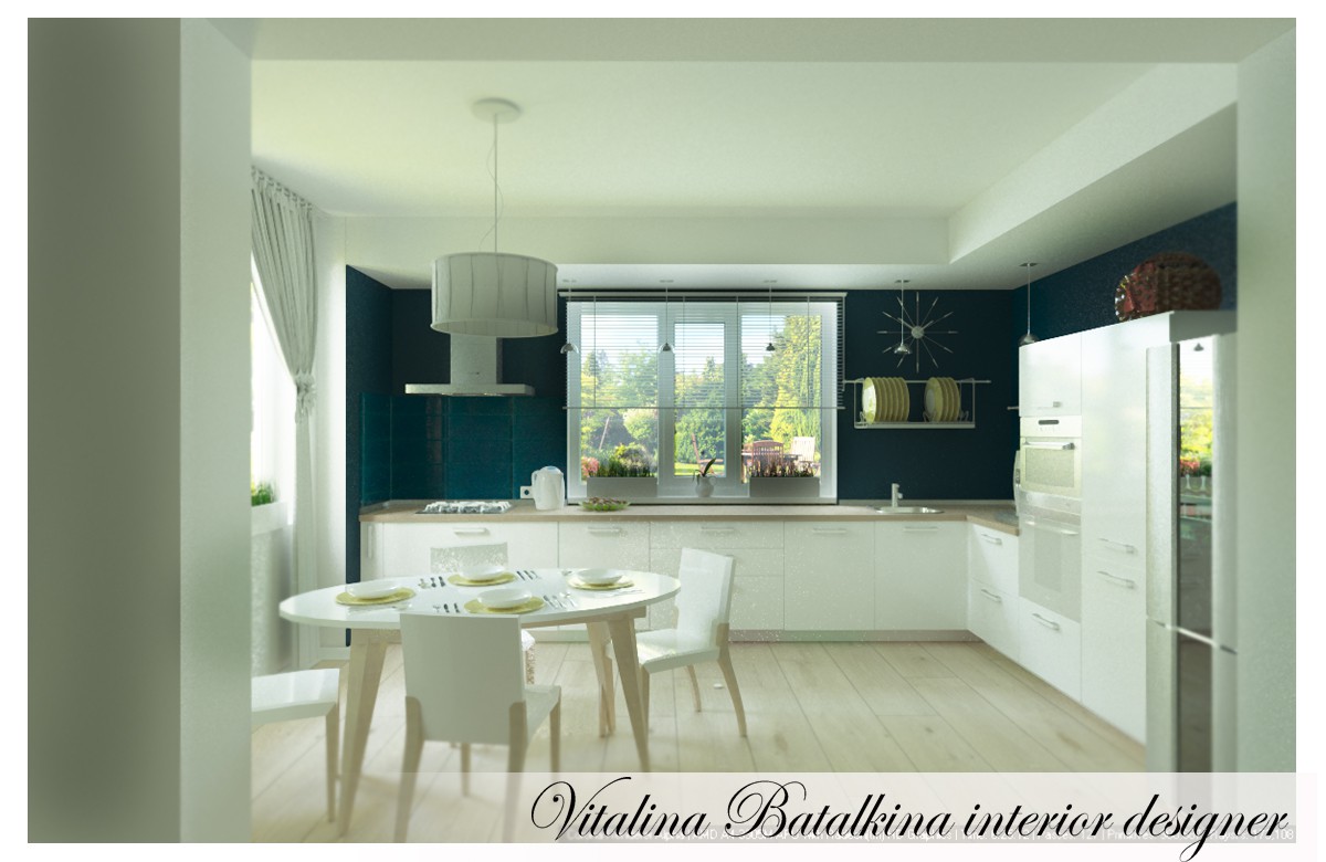 Ще одна кухня) Ще одна кухня) в 3d max corona render зображення